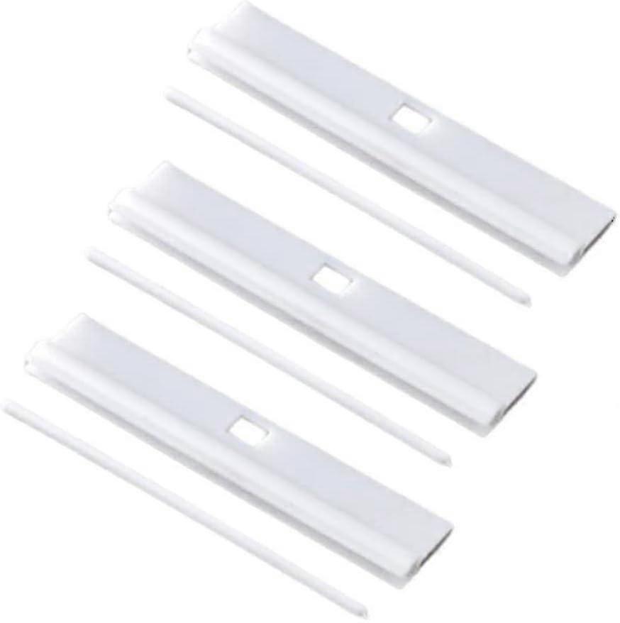 Percha ciega vertical 5 "(127 mm) Perchas blancas de reemplazo para listones Louvre DIY ajustable vertical ciego accesorios Pack de 20.