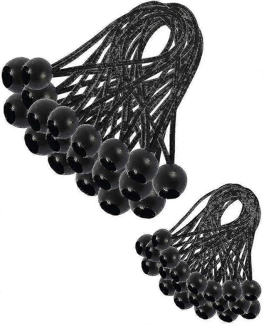 30 Stück Elastikspanner, Planenspanner, Elastik Bungee, Elastikspanner