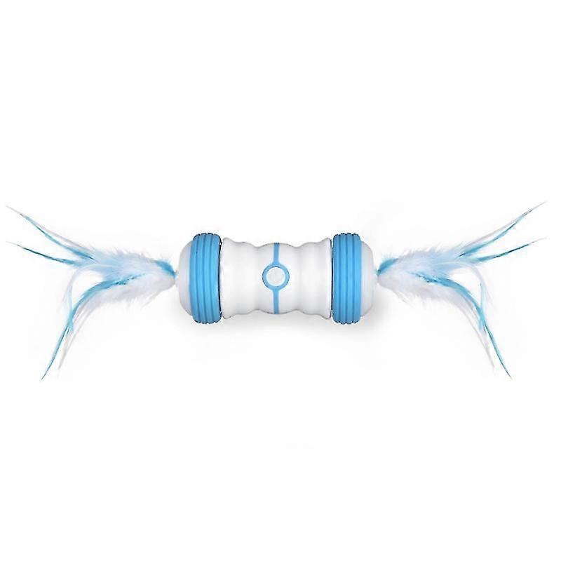 GYFDYM Cat Toys For Indoor Cats Kittens Interactive Automatic Two-speed Moving Kitten Toys Colorful Led Lights Usb Rechargeable Cat Feather Toys