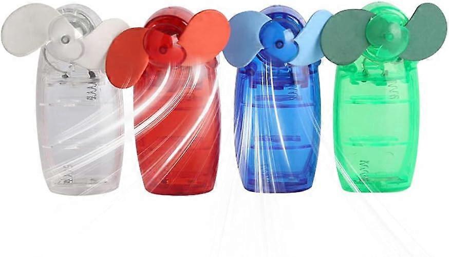 Lot de 4 mini ventilateurs portatifs