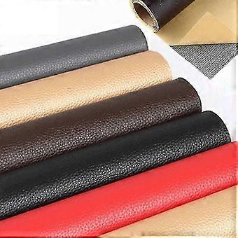 Patch Autocollant Cuir Jaune10X20CM Cuir Patch Réparation Autocollant