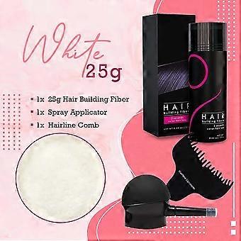 Fluff Up Hair Fibers Powder für jede Farbe Haaraufbau Fasern Spray Pump 5 Sekunden Abdecken Lang anhaltend mit natürlichem Look Dating-Zubehör Unis