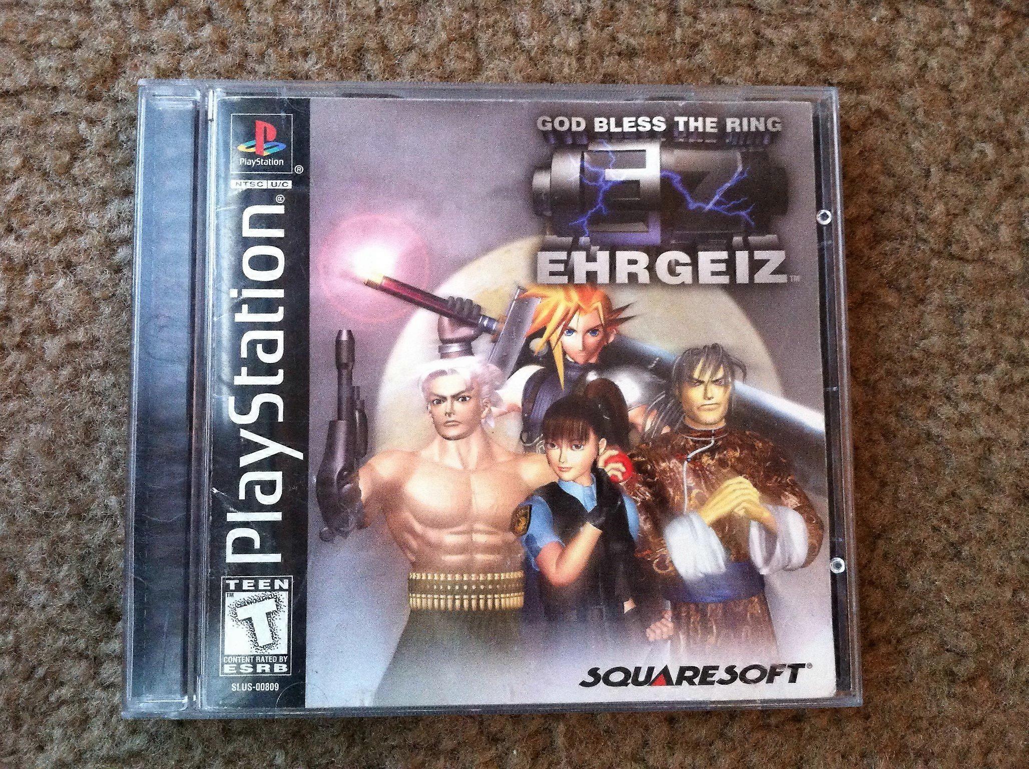 Ehrgeiz  Game - PC CD - New & Sealed