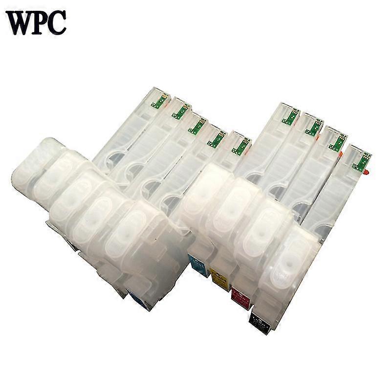 unique 280ML/PC T8501-T8509 P800 Refill Ink Cartridge with Chip for Epson SureColor SC-P800 Printer