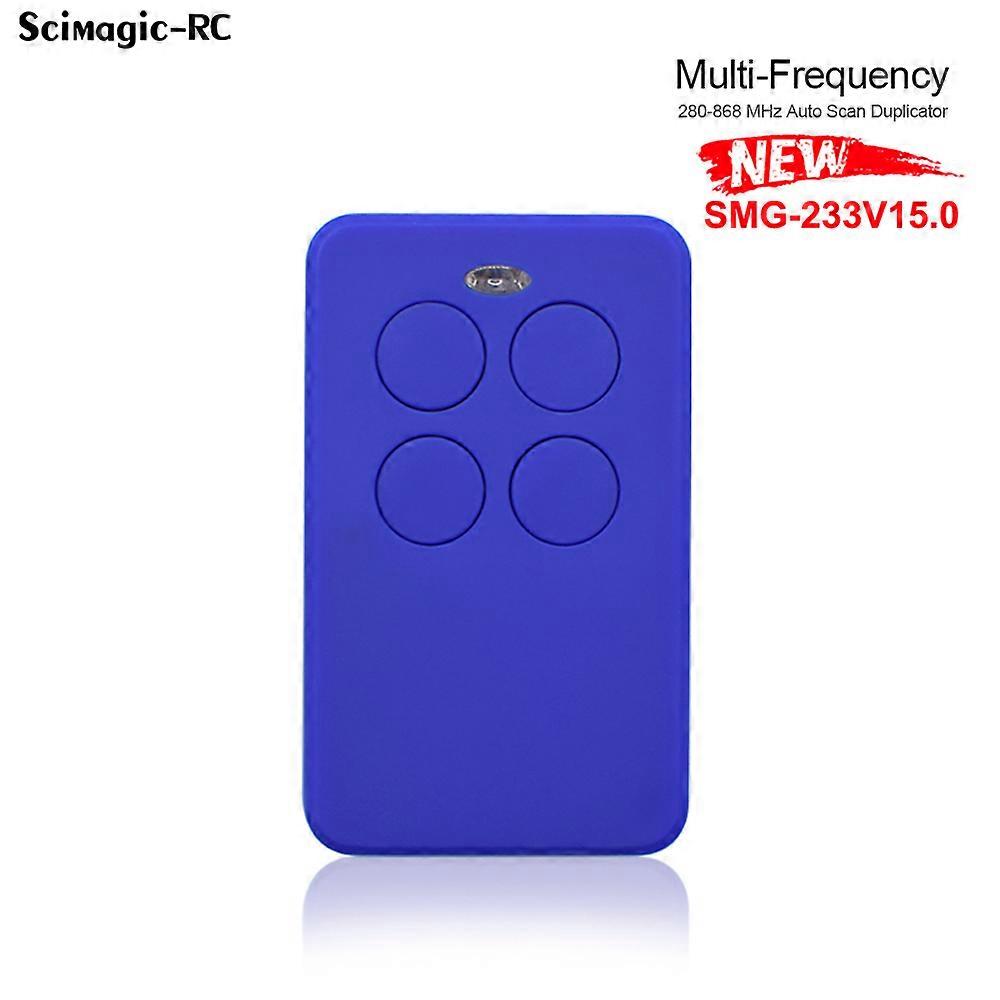 Scimagic-RC SMG-233V150 Garage Remote Control Multi Frequency 280-868MHz Duplicator Clone 433MHz 8683MHz Command Transmitter