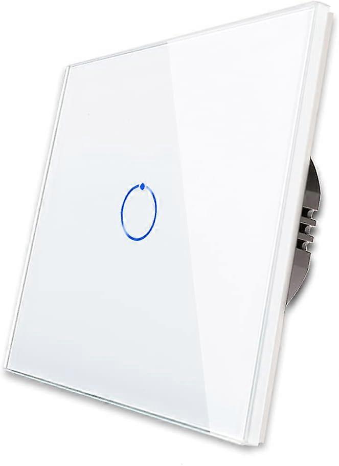 Single Dimmer Switch for LED Lights, Black Touch Light Switch,1-Way, AC 240V 700W