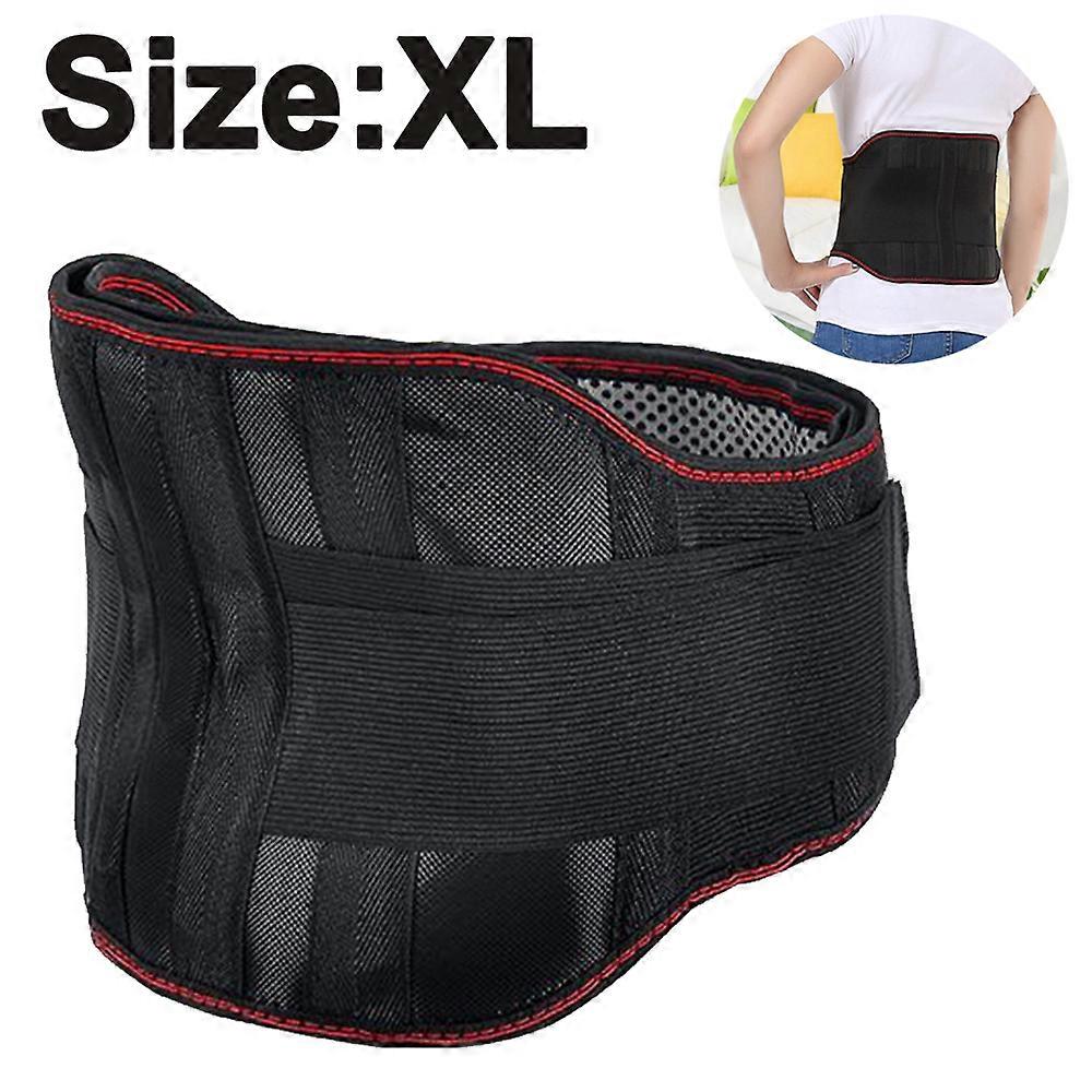 Lumbar Support Back Brace - Adjustable Belt for Back Pain, Sciatica, and Herniated Disc