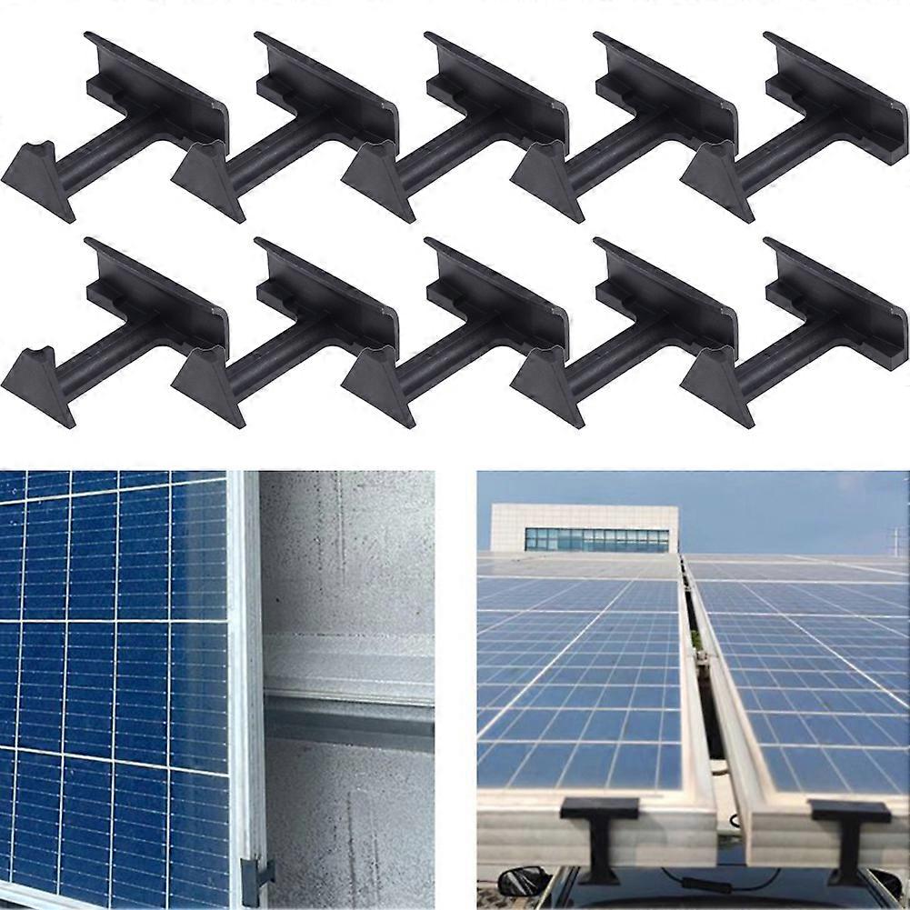 10Pcs 30/35/40mm Solar Panel Water Drainage Clips Photovoltaic Panel Water Drained Away Clip