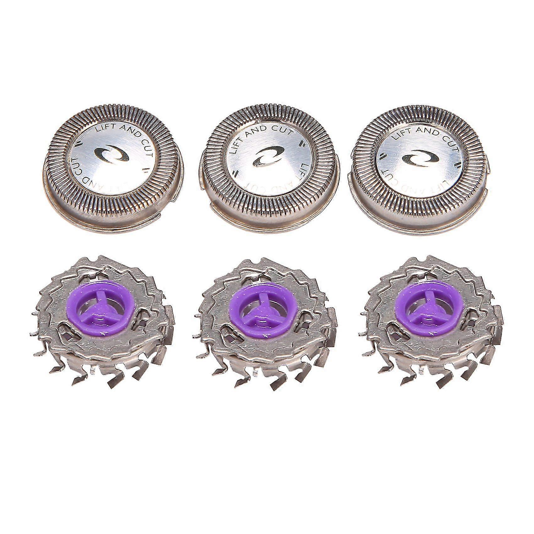 3pc Nouvelle tête de rasoir pour Philips Norelco Hq Hs Hp Series Hq3 Hq4 Razor