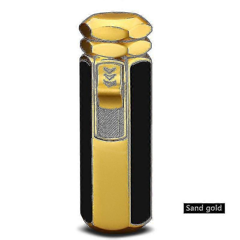 Cigar Lighter Adjustable Quadruple Jet Flame Lighter Refillable Lighter Pen Jet