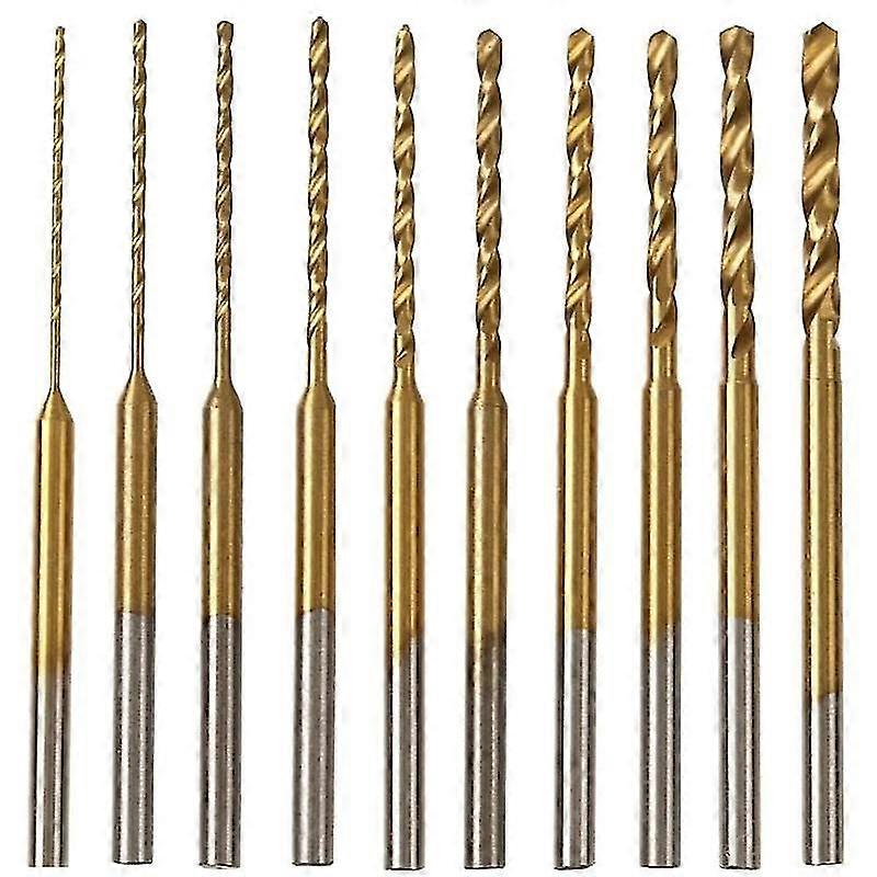 -twist Drill Bit Set - 10pcs 0.6mm-2.2mm Tiny Drill Bit 2.35 Hss Mini Engraving Drill Bits Hole Dri