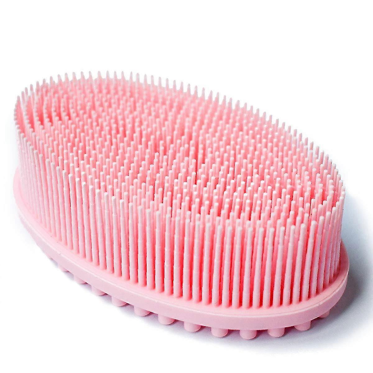 exfoliating silicone body scrubber silicone bath brush