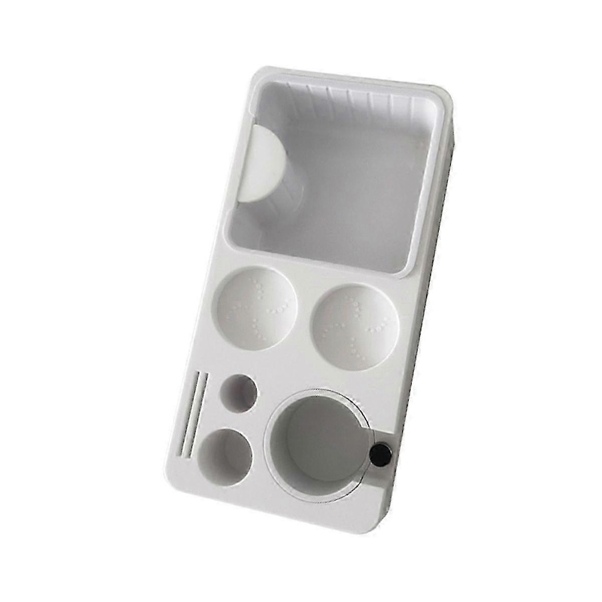 Espresso Zapfbox, Espresso Organizer, Espresso Tamper, Spender, Tamp Weiß