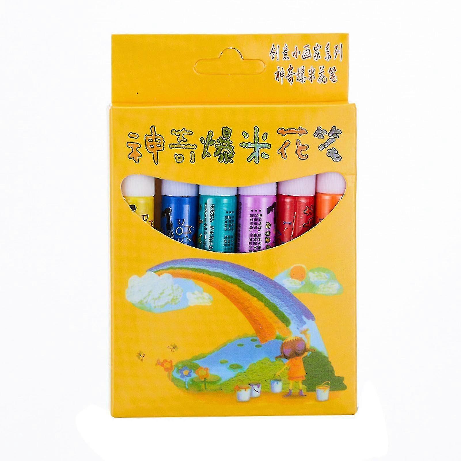 Diy Bubble Popcorn Drawing Pens Painting For