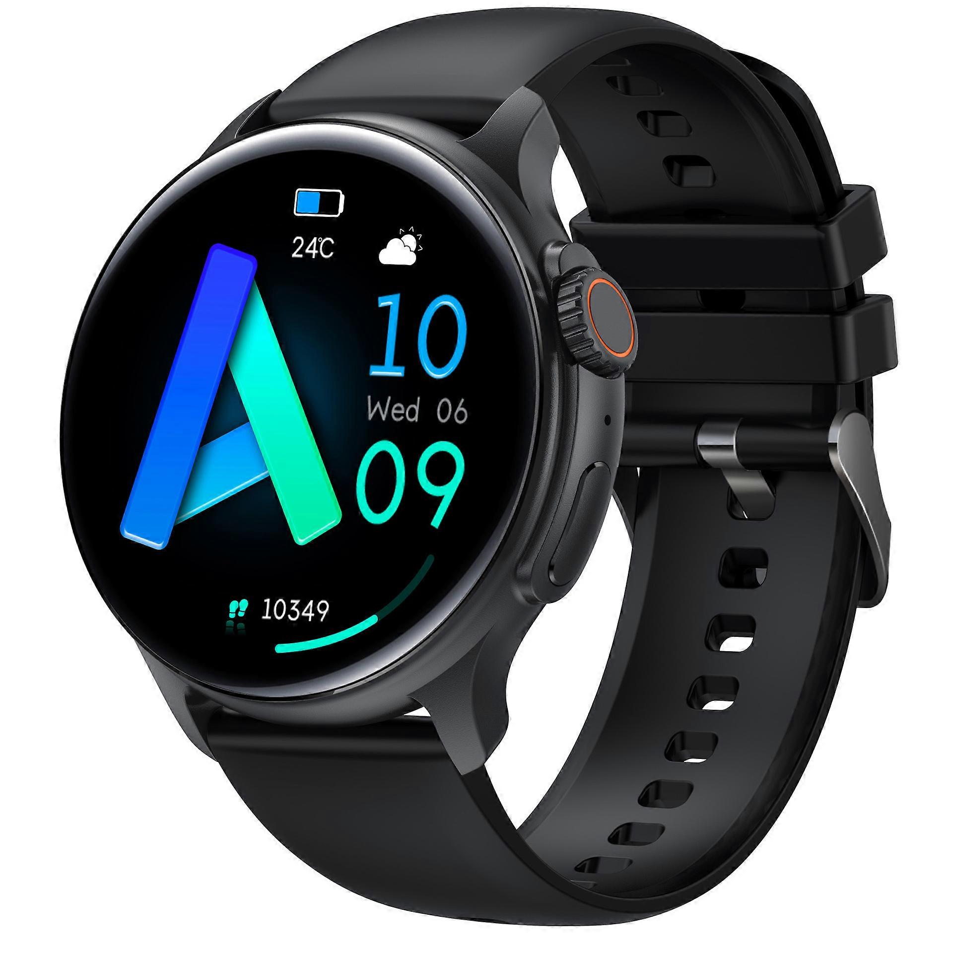 OHPA K58 smartwatch 1.43-inch AMOLED full round screen Bluetooth call counter step calorie heart rate blood oxygen