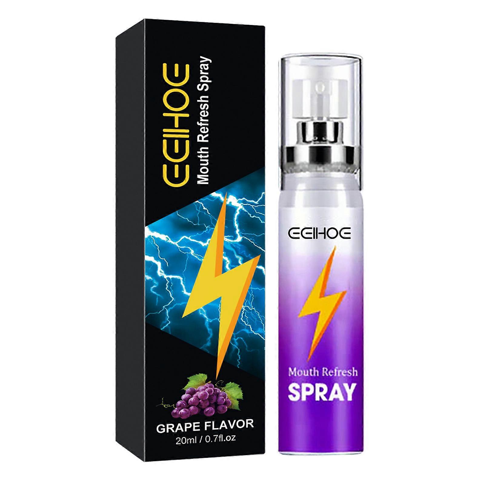 20ml Mouth Freshener Spray Remove Bad Breath Liquid Lasting Fragrance Retention Portable Oral Care Freshener
