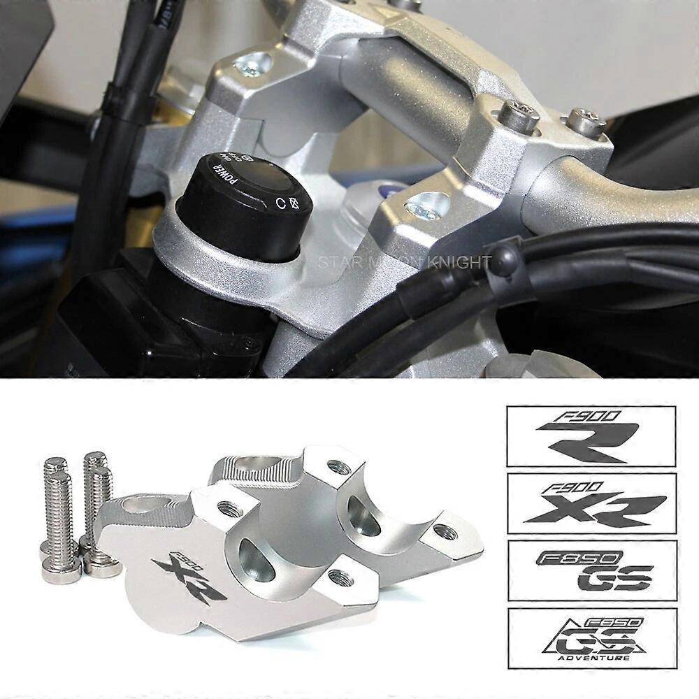 CNC Handlebar Riser Clamp For BMW F900 F900R F900XR F 900 XR F850GS F 850 GS ADV F850 Adventure Handle Bar Drag Extend Adapter