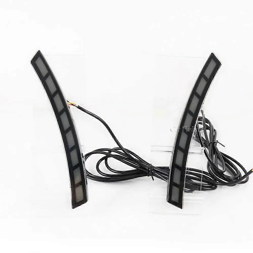 1 Pair LED Side Maker Light For Honda CRV CR-V 2023 2024 DRL Wheel Arch Turn Signal Lamp Daytime Running Light Car Accessories