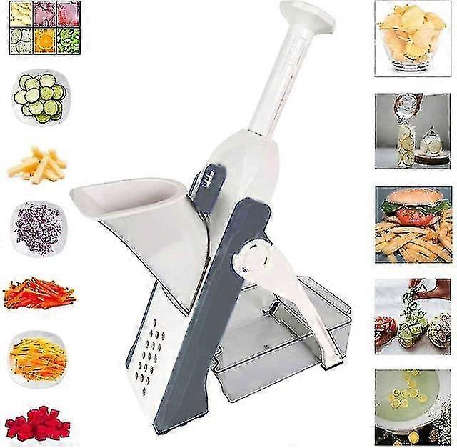 Multifunctional Vegetable Cutter Adjustable Grater Slicer Kitchen Household And Fruit Slicer Dicing Artifact