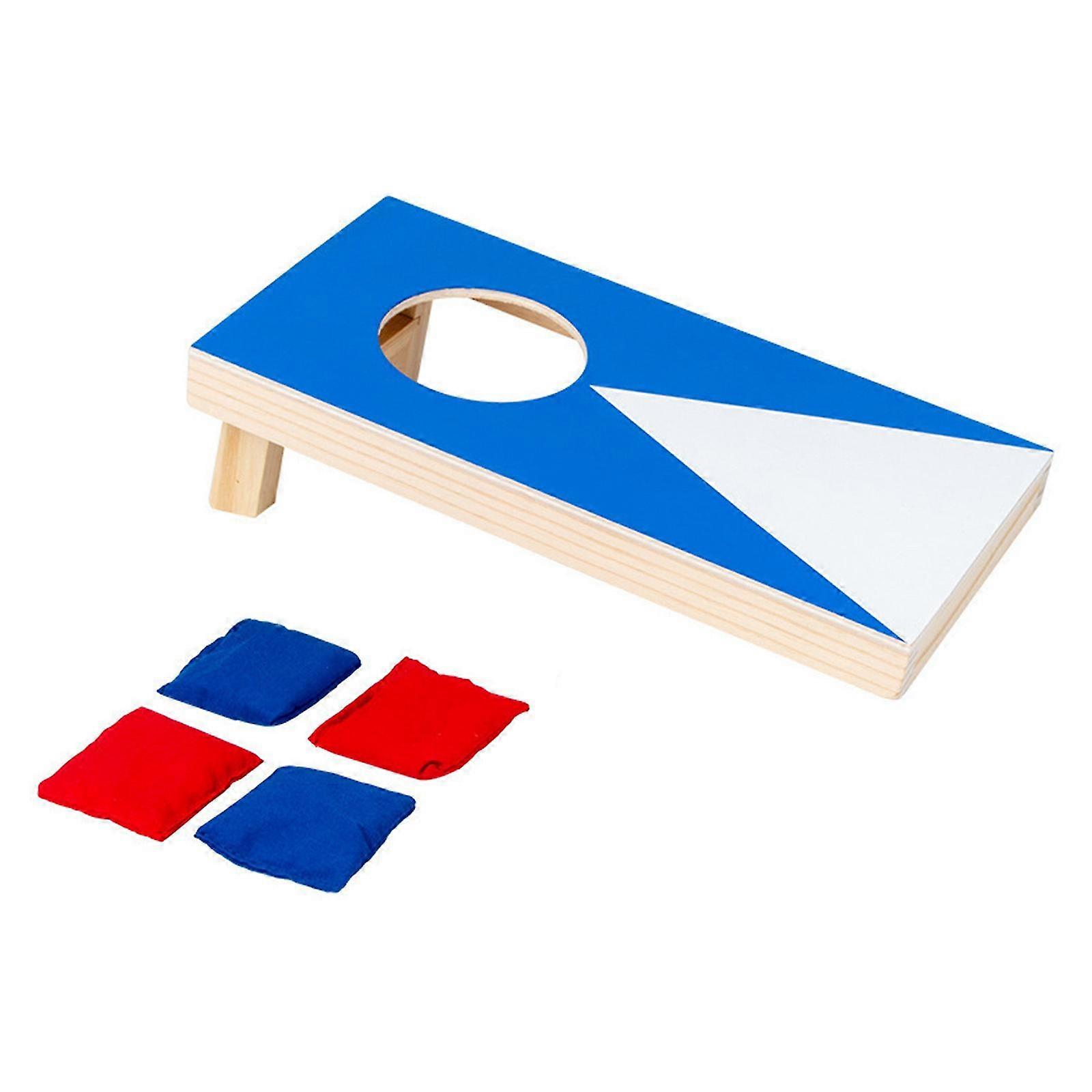 Easy Throwing Table With Hole To Toss Interactive Cornhole Game Playset For Kids