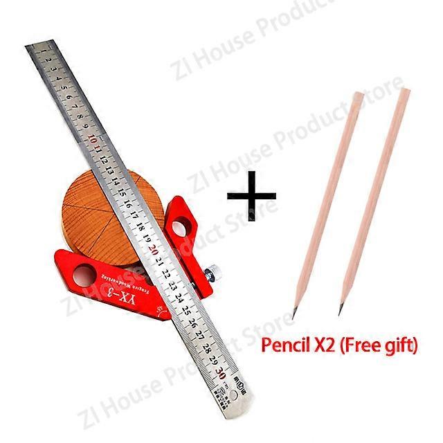 YX-3 Woodworking Scriber 45/90 Degrees Angle Line Scriber Marking Tools Woodworking Square Center Finder Scriber For Carpenter