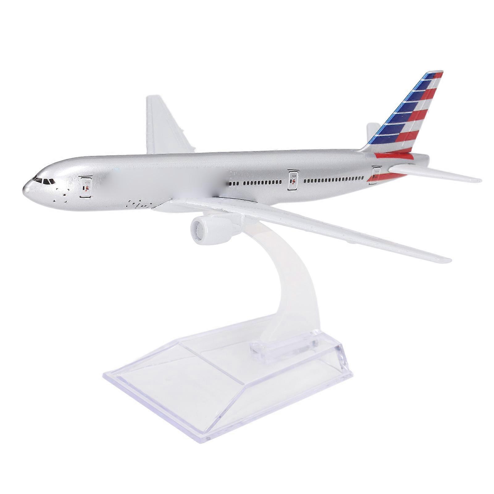 777 Model Airplane Toy Simulated Alloy Plane Flying Model Collection Exquisite Table Decoration for Kids