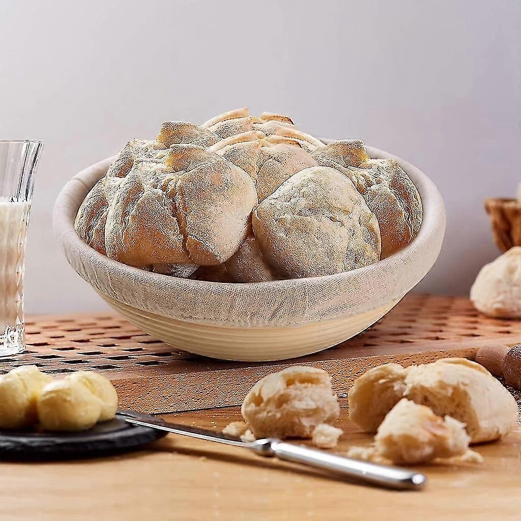 Proofing Basket With Linen Insert Bowl Bread Mold Proofing Basket