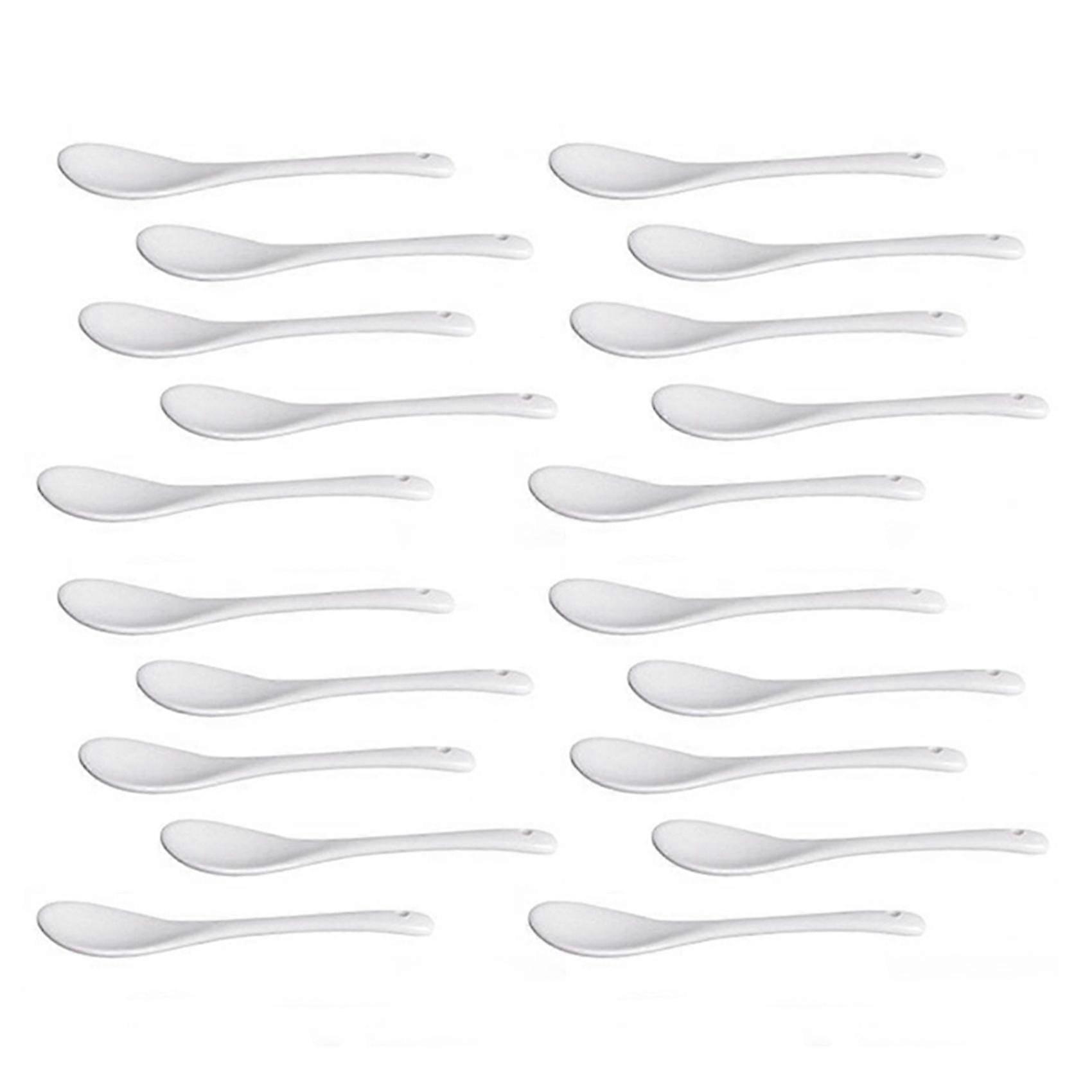Set Of 20 Ceramic Spoon Teaspoon Spoon Jam Honey