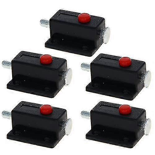 10 Pack Plastic Security Latch Sliding Lock Barrel Bolt