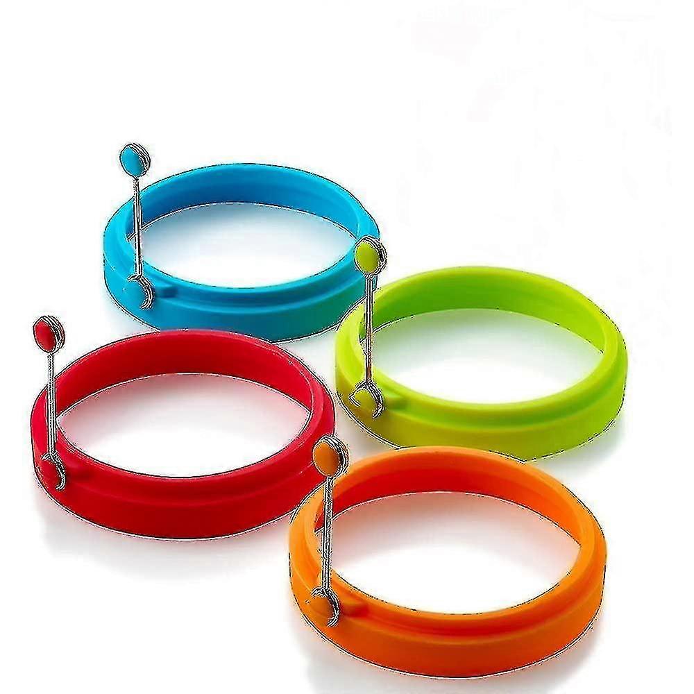 Neuer Eierring, Silikon-Eierringe Antihaft, Eierkocheringe, perfekte Spiegeleiform oder Pfannkuchen