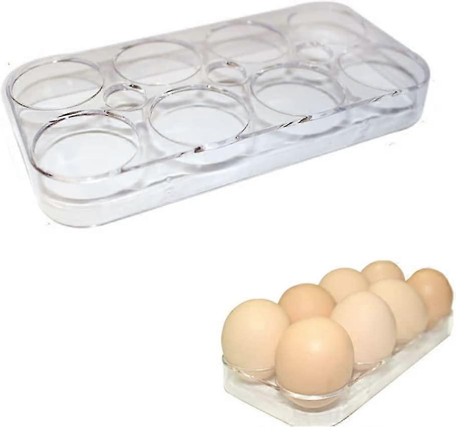 Plastic Egg Rack For Refrigerator Kitchen Countertop Storage Containers