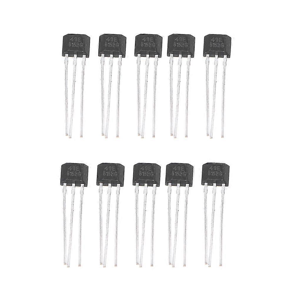 10PCS 49E Hall Element OH49E Voltage Regulator Hall Effect Sensor Linear Switch