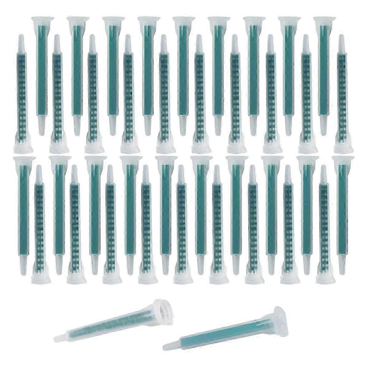40個入りエポキシ混合ノズル静電混合ノズルカートリッジチップ50ml/1.7オンス(1:1/1:2比)1個