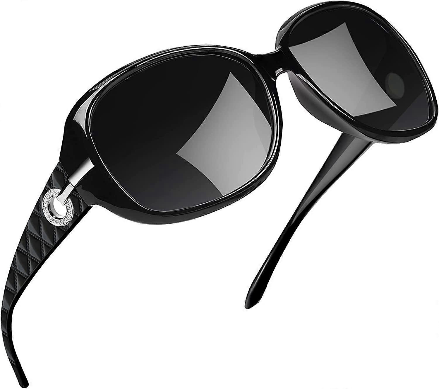 Oversized Trendy Polarized Large Driving Sun Glasses Ladies UV Protective Designer Sunglasses Women Oversized Square: UV Proof Luxury  main image 3