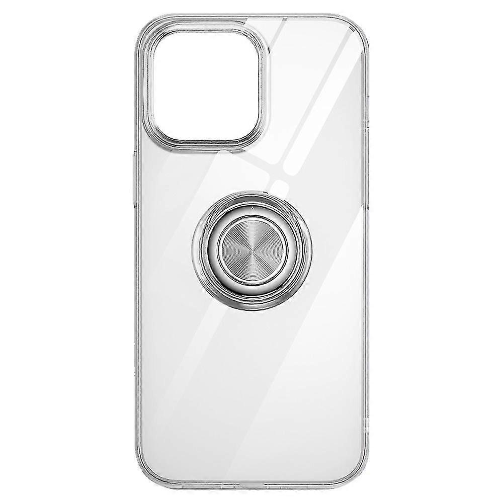 Case With Ring Stand, Shockproof Protective Soft Tpu Cover Compatible With Iphone 12 Series -clear