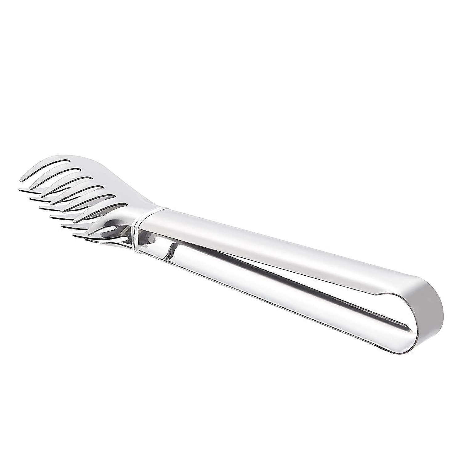 Stainless steel spaghetti tongs