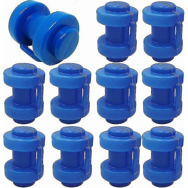 Trampoline Post Caps 10 Pack Safety Net End Caps Trampoline Spare Parts Trampoline Post Caps Trampoline Accessories For Net Trampoline Hook Power Supp
