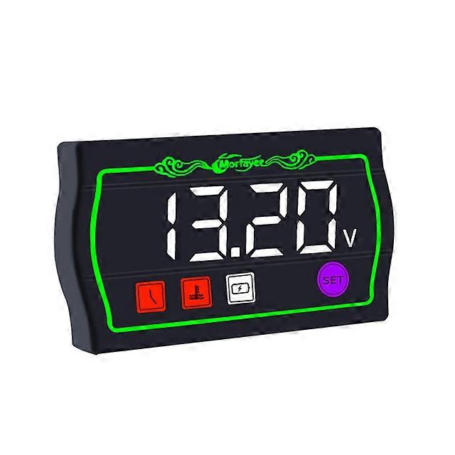 Motorcycle Intelligent Tachometer Multi-function Instrument S7 Level Waterproof Time Set 12-hour 24-hour System Switchable