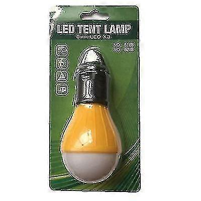 Outdoor multifunctional camping emergency light, hook type mini waterproof LED tent lightOrange