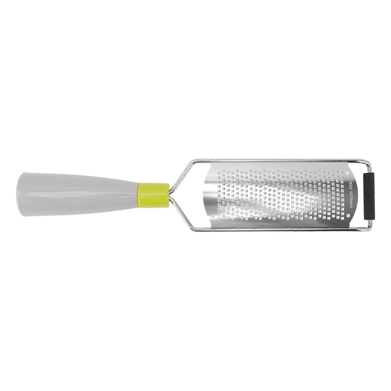 Stainless Steel Cheese Grater Lemon Zester with Handle - Multipurpose High Efficiency for Cheese Citrus Chocolate Garlic