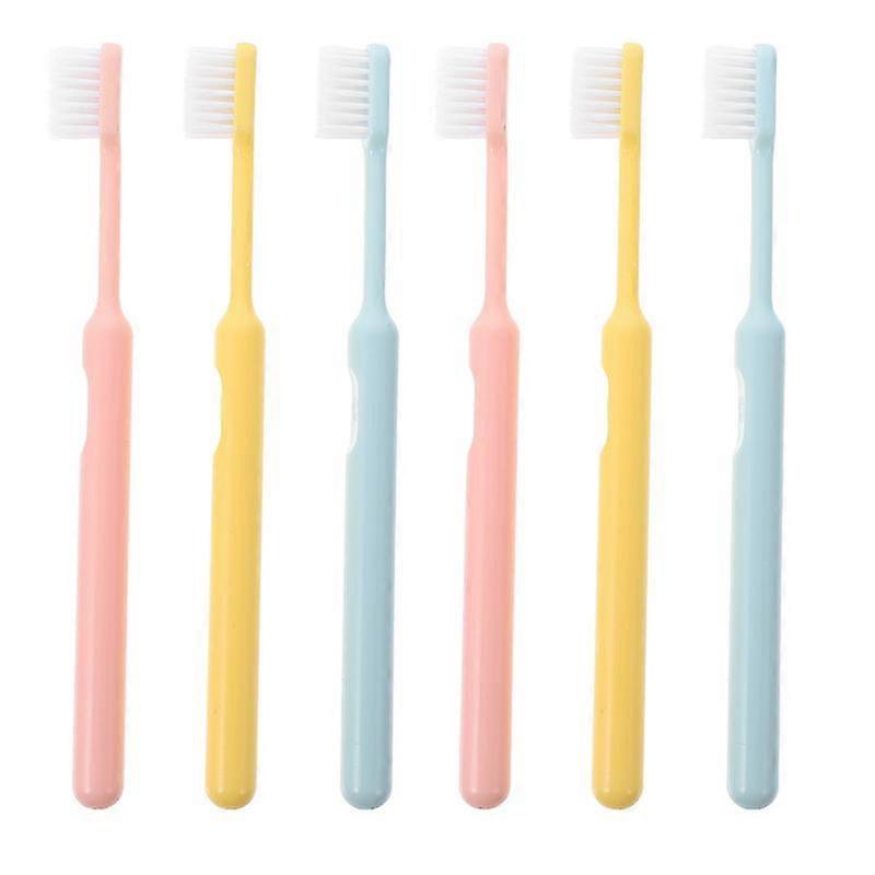6pcs Soft Bristle Toothbrush-c