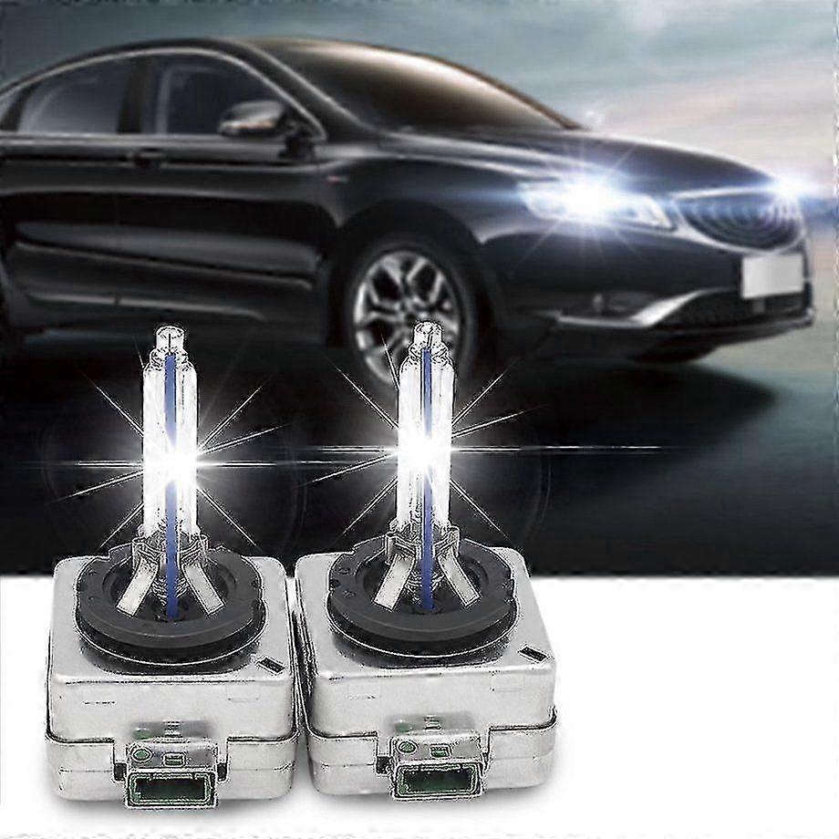 2x D3S 35W HID Frontlyspærer Bil Xenon Hvit Erstatning Nær-/fjernlys P20241126617