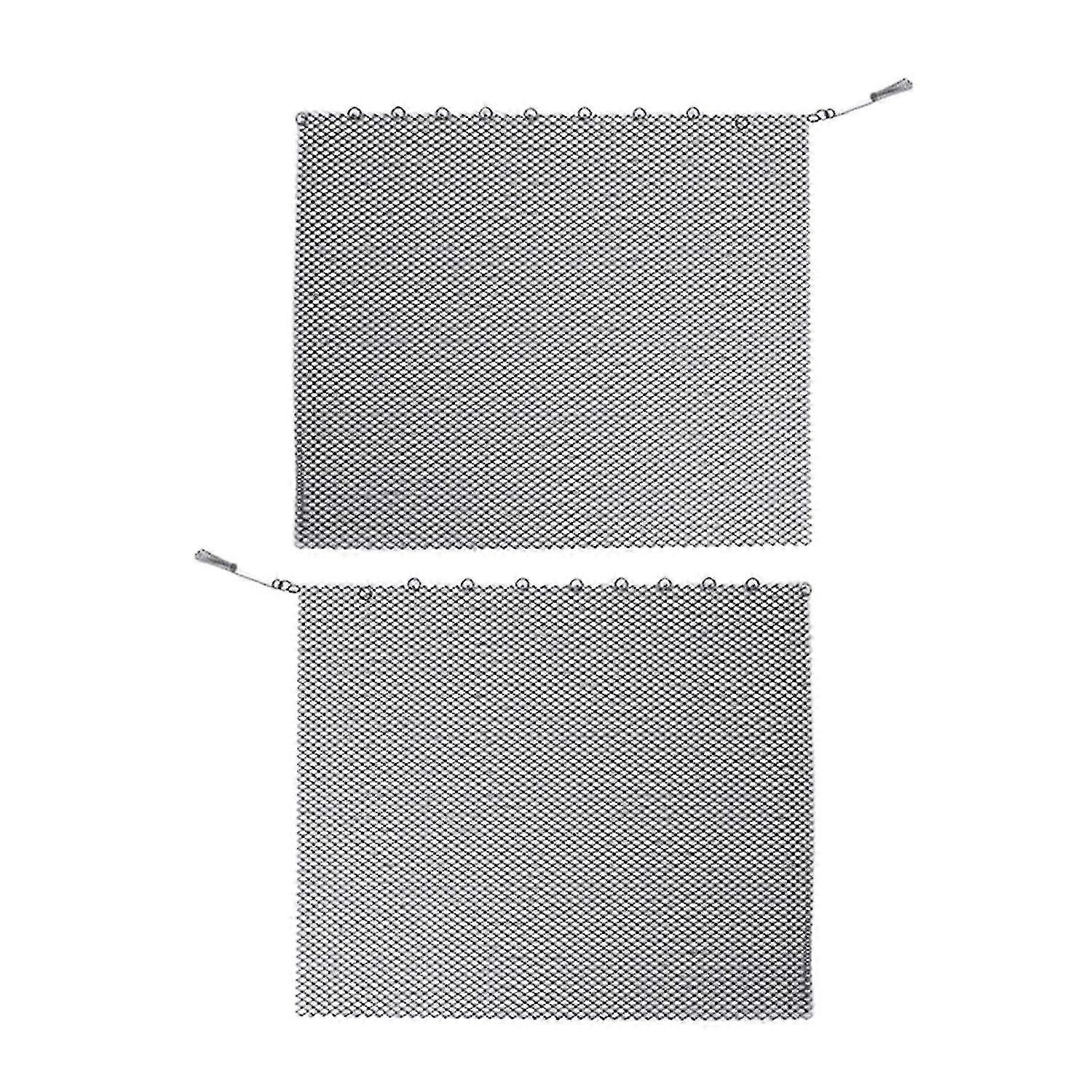 1 Set Fireplace Screen Moisture-resistant Spark Proof Full Coverage Hearth Fireplace Curtain For Liv