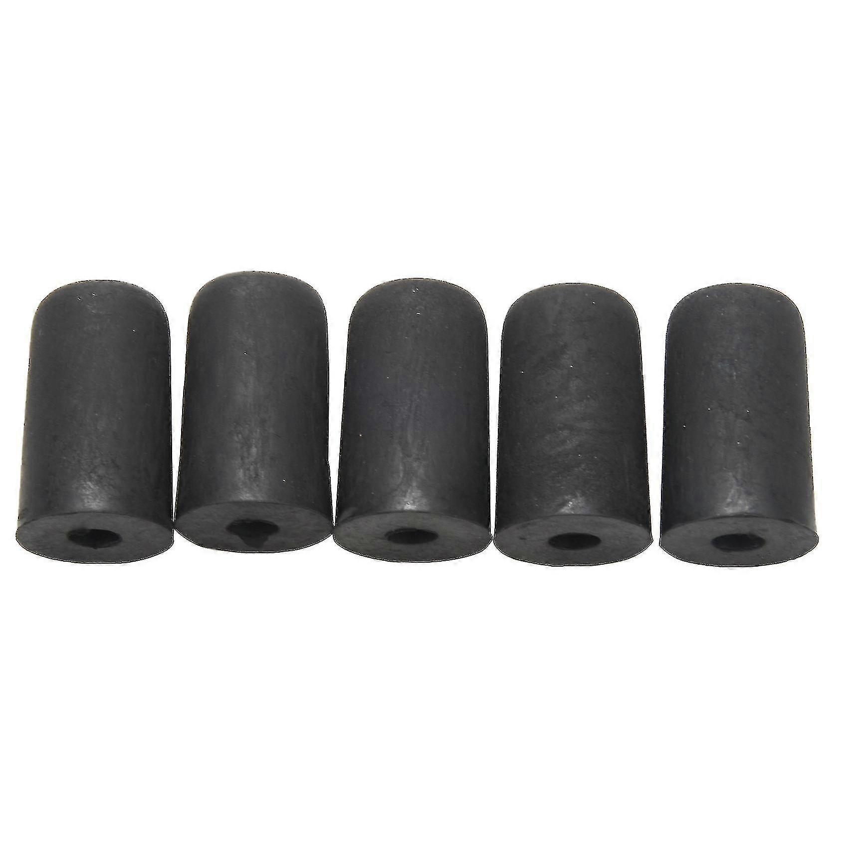5 Stück Cello Endpin Tip Protector Gummi Cello Tail Pin Case Tip Cap Protector Non-Mat für Cello Stringed Violin Parts
