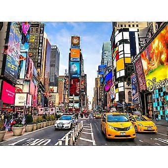 1000 peças quebra-cabeças para adultos New York Times Square 75 x 50 cm Puzzles para Adultos Jogo Educativo Brinquedo Desafio 1000 Peças Quebra-cabeças para 