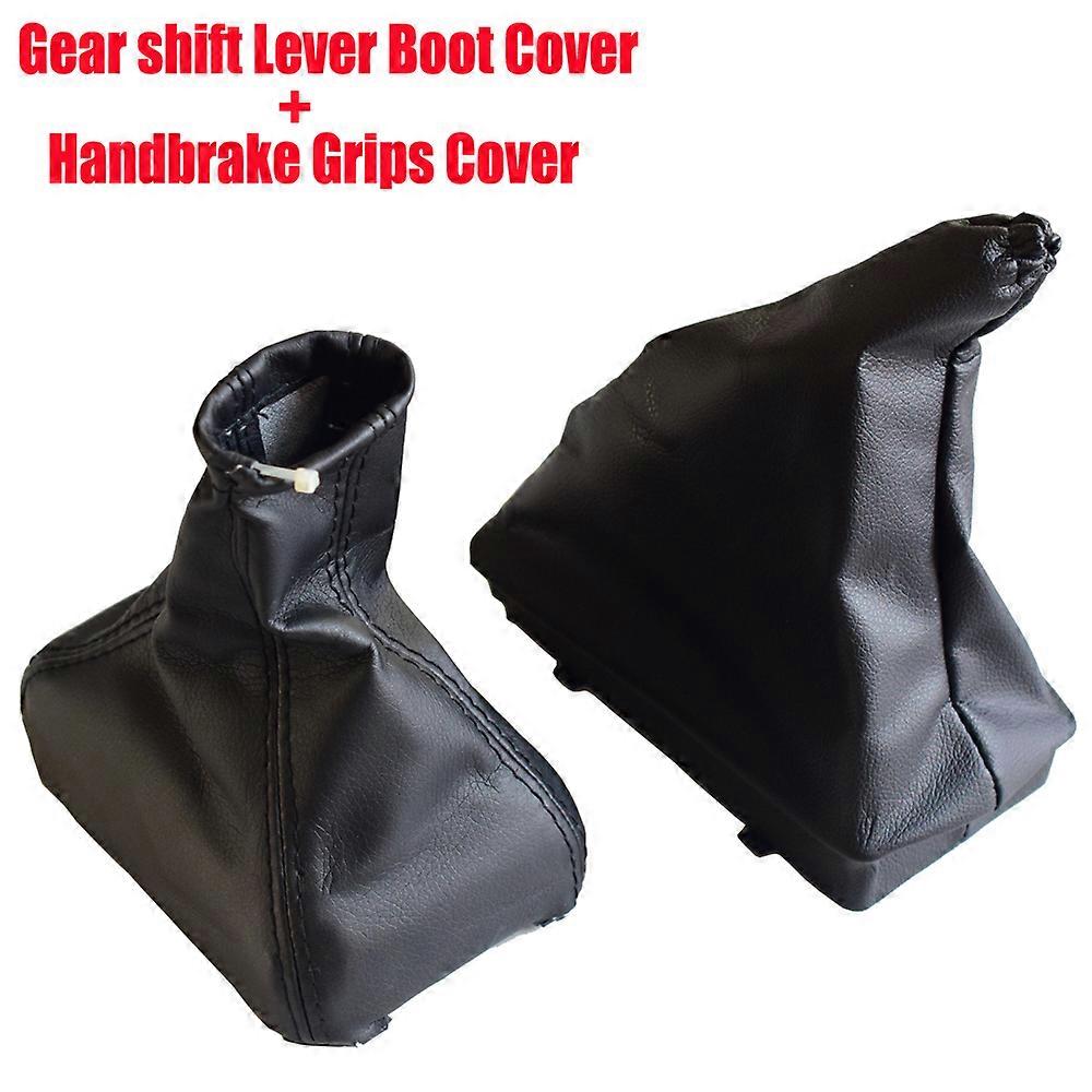 For OPEL CORSA C TIGRA B COMBO C Gear Lever Boot and Handbrake Grips Car Anti Slip Parking Hand Brake Boot and gear shift knob