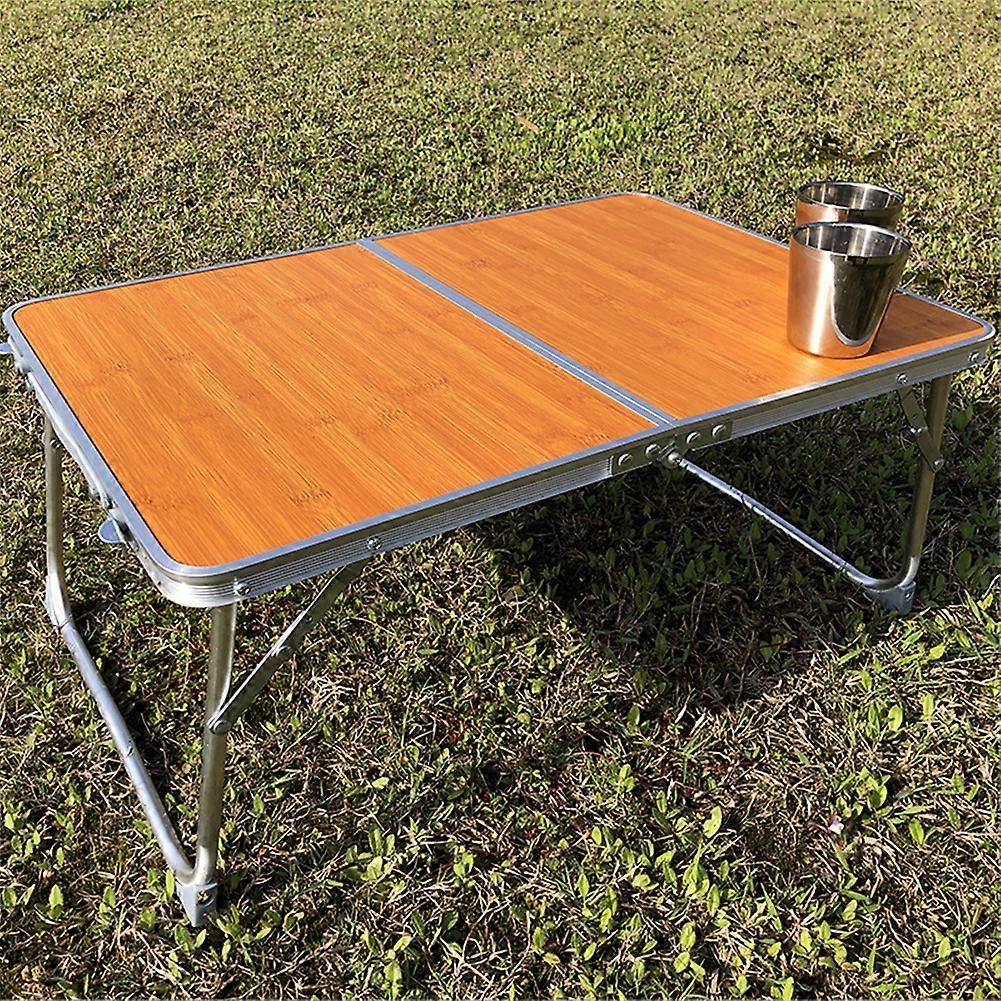 Light aluminum campsite folding table, portable picnic table for camping, hiking, fishing, beach, logic, outdoor tools, 1pc