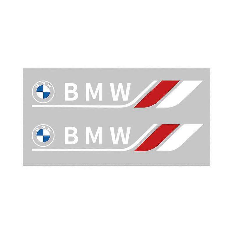 Creative stickers emblem Auto Decor Decals Car Window Wiper Stickers For BMW M Power Performance F10 F31 E36 E39 E87 E90 X3 X5