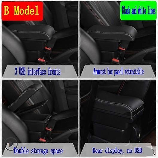 For Hyundai Elantra Touring I30 I30cw Armrest Box Center Console Car Center Console Storage Box Auto Interior Parts