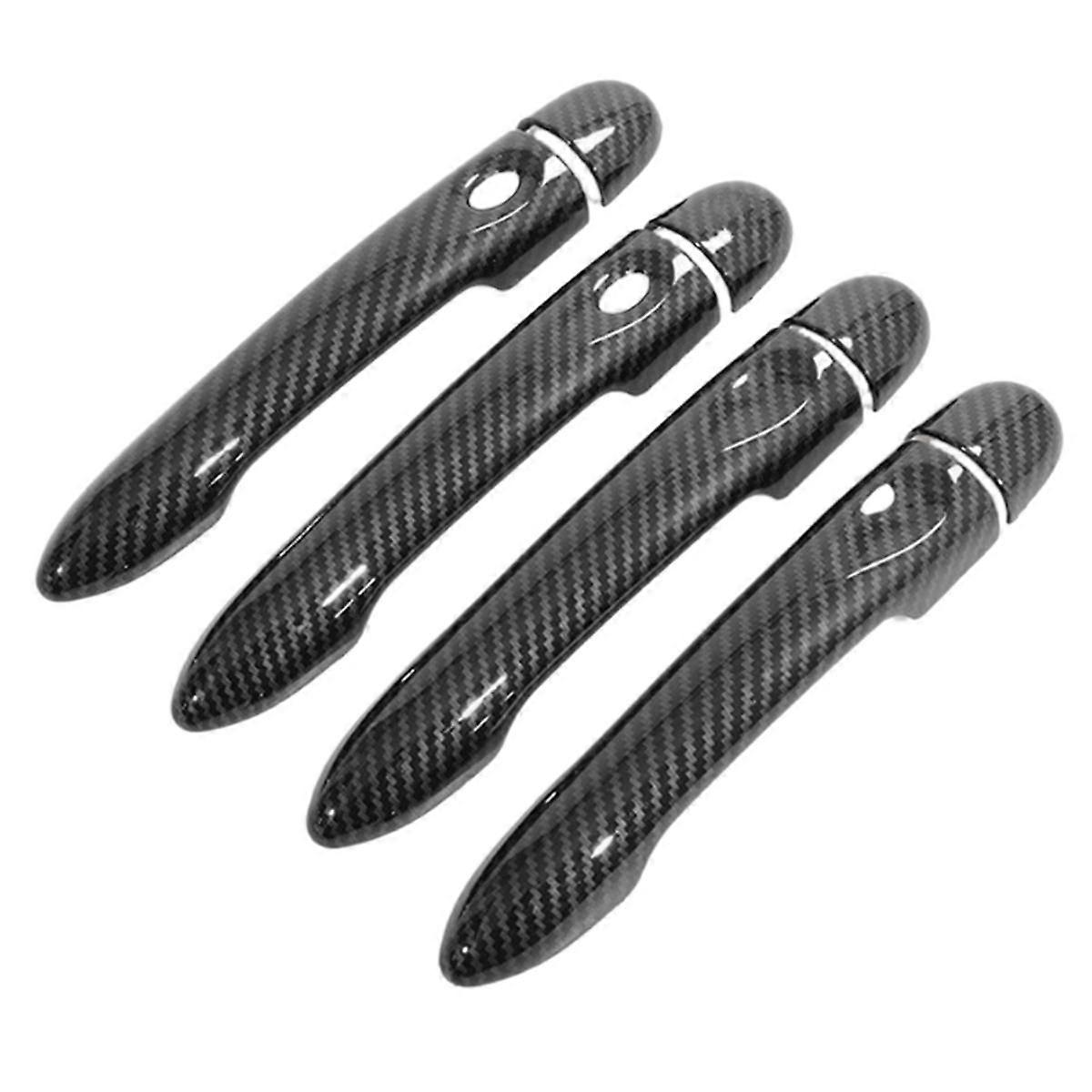 Auto-Außentürgriff-Abdeckungsverkleidung für Smart 453 16-2021 Auto-Außengriff Kohlefasermuster